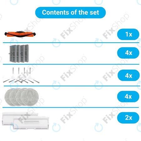 Xiaomi Robot Vacuum H40 - Celoten komplet