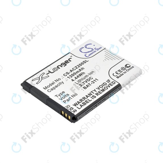 Baterija za Acer Liquid Z200, BAT-311, Li-ion, 3.7V, 1200mAh, HQ