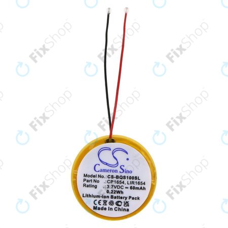 Baterija za Bose Soundsport Pulse, Wireless, 60mAh, Li-Ion, 3.7V, CP1654, HQ