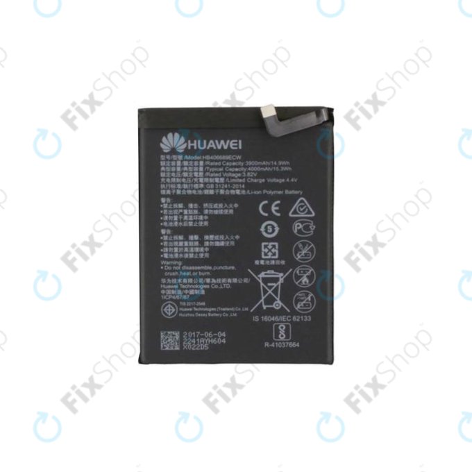Huawei Y9 (2018), Y7 (2019) - Baterija HB406689ECW 4000mAh - 24022860, 24022692, 24022241 Genuine Service Pack