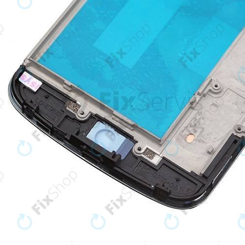 LG Nexus 4 E960 - LCD zaslon + steklo na dotik + okvir (Black) TFT