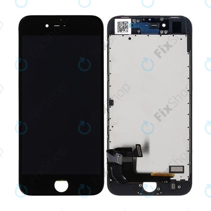 Apple iPhone 8, SE (2020), SE (2022) - LCD zaslon + steklo na dotik + okvir (Black) In-Cell FixPremium