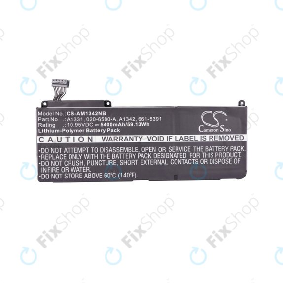 Apple MacBook 13" A1342 (Late 2009 - Mid 2010) - Baterija A1331 5400mAh HQ