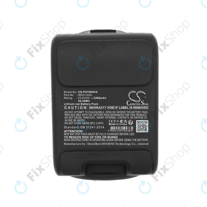 Philips Series 9000 AquaTrio, 8000-series, 7000-series - Baterija IBD014GA Li-Ion 25.9V 2200mAh HQ