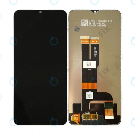 Realme C31 - LCD zaslon + steklo na dotik TFT