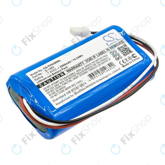 Baterija za Televes H30FLEX, 2600mAh, Li-Ion, 7.4V, E-1982, HQ
