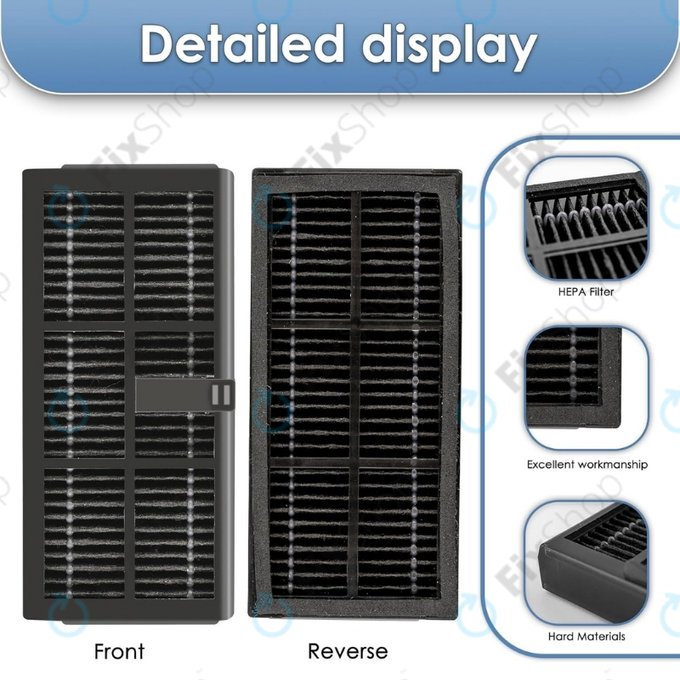 HEPA filter, 2 kos za Xiaomi Dreame X40 Ultra, L40 Ultra, X30 Ultra, L10s Ultra Gen2, L10s Pro Ultra, Mova E30 Ultra