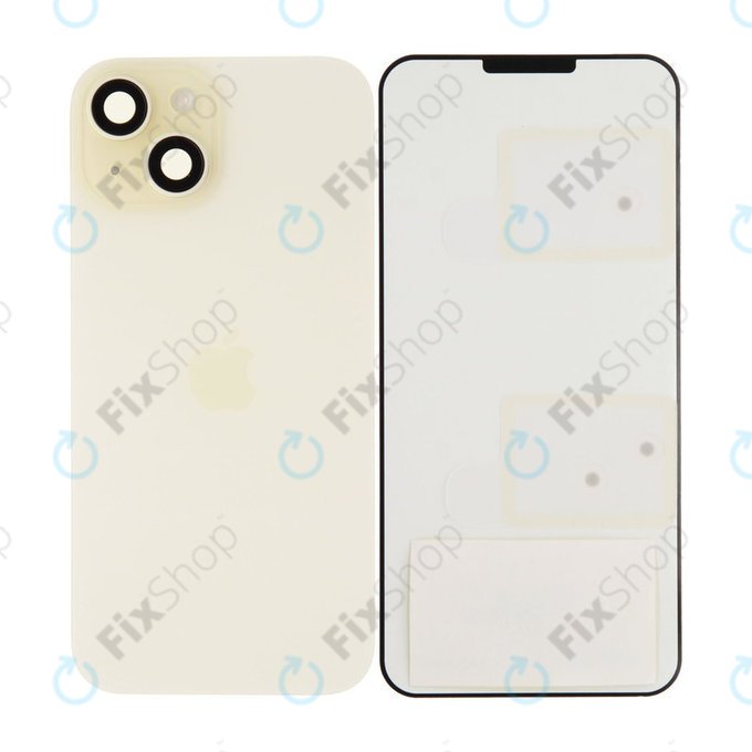 Steklo zadnjega ohišja za iPhone 15 | Yellow | 661-36840 | Genuine Apple