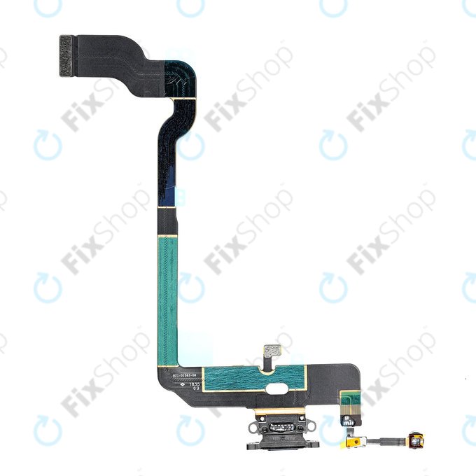 Apple iPhone XS - Priključek za polnjenje + Flex kabel (Space Gray)