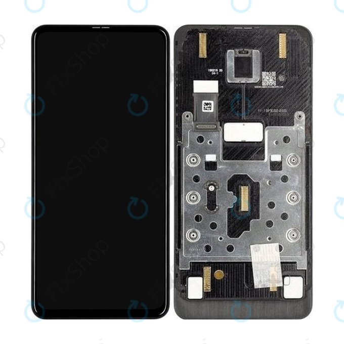 Xiaomi Mi Mix 3 - LCD zaslon + steklo na dotik + okvir (Black) OLED