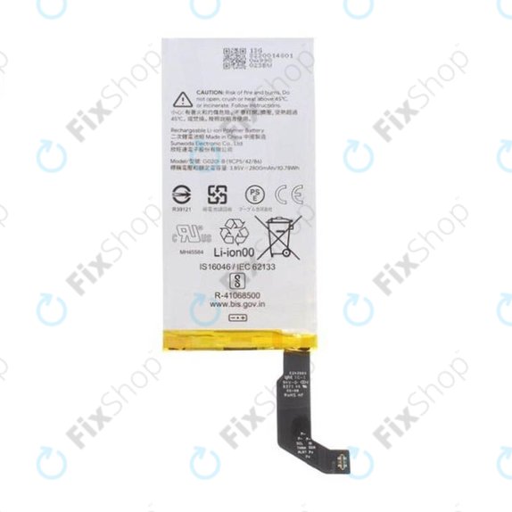Google Pixel 4 - Baterija G020I-B 2800mAh - G823-00148-01 Genuine Service Pack