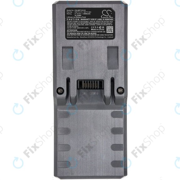 Beko VRT 8282 BV, ZB1852, Hoover FD-series - Baterija TBTTV1T1, TBTTV1B1 Li-Ion 21.6V 2000mAh HQ