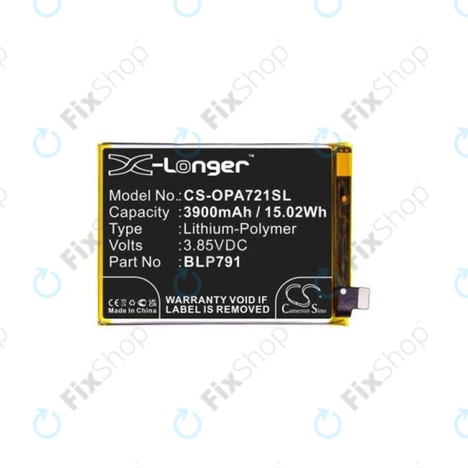 Oppo A72, A73 4G CPH2099 - Baterija BLP791 3900mAh HQ
