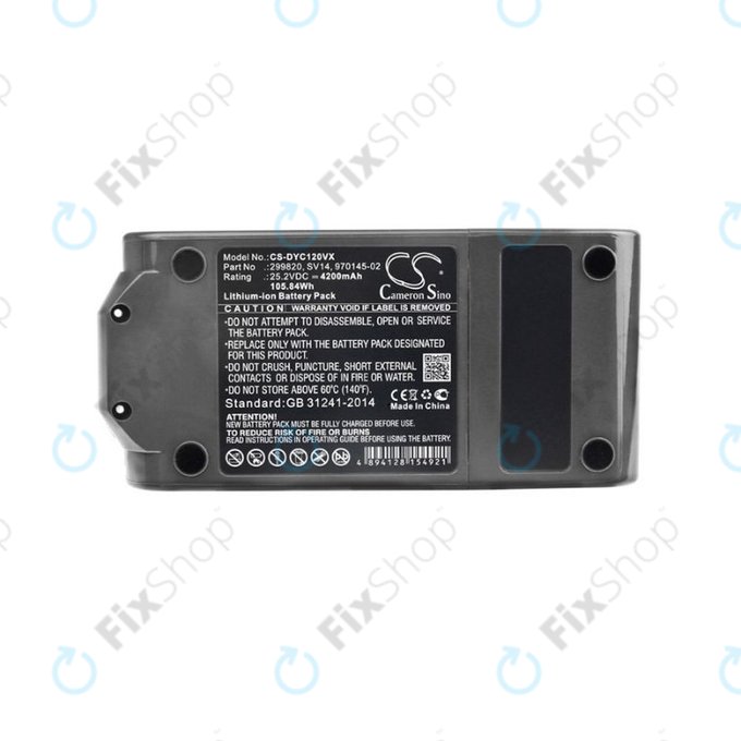 Dyson V11 - Baterija 299820, SV14, 970145-02 Li-Ion 25.2V 4200mAh HQ