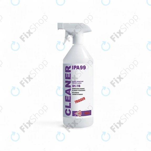 Izopropanol 99%, 1000 ml, z razpršilcem, Cleanser IPA