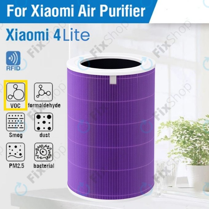 Xiaomi Mi Air Purifier 4 Lite - HEPA filter (Protizapahni) (Vijolična)