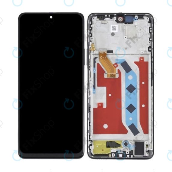 Honor Magic4 Lite - LCD zaslon + steklo na dotik + okvir (Black) TFT