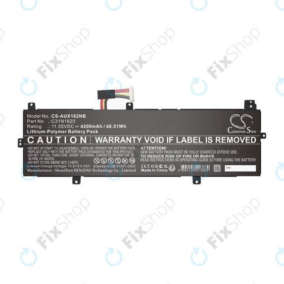 Baterija za Asus BX430, Expertbook B5440fa, P5240ua-1a, 4200mAh, Li-Pol, 11.55V, C31N1620, HQ