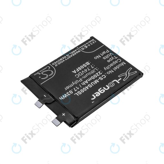 Baterija za Xiaomi Black Shark 4, 2200mAh, Li-Pol, 7.74 V, BS08FA, HQ