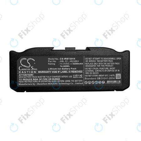 iRobot Roomba e-series, i-series - Baterija ABL-D1, 4624864, ABL-D2 Li-Ion 14.4V 5200mAh HQ