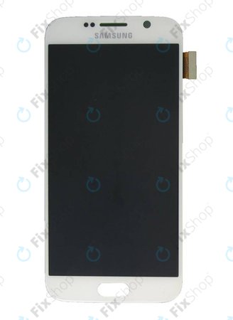 Samsung Galaxy S6 G920F - LCD Display + Touch Glass (White Pearl) - GH97-17260B Genuine Service Pack