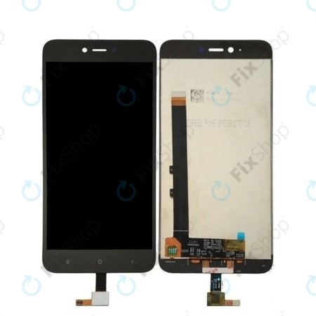 Xiaomi Redmi Note 5A 32GB, 64GB - LCD zaslon + steklo na dotik (Black) TFT