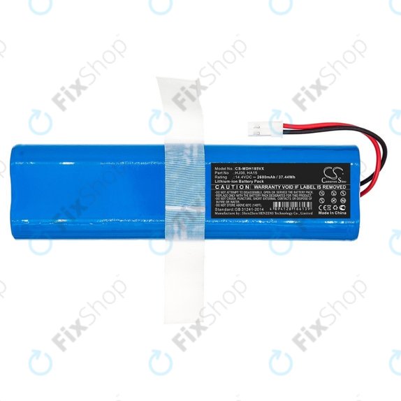 Tesla RoboStar-series, Medion MD-series - Baterija HJ08, HA15 Li-Ion 14.4V 2600mAh HQ