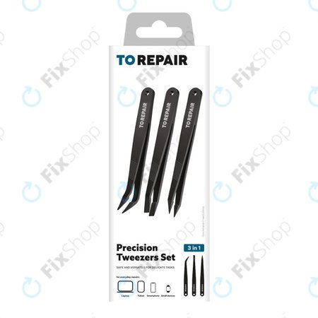 SBS – Set natančnih pincet za občutljiva popravila 3v1