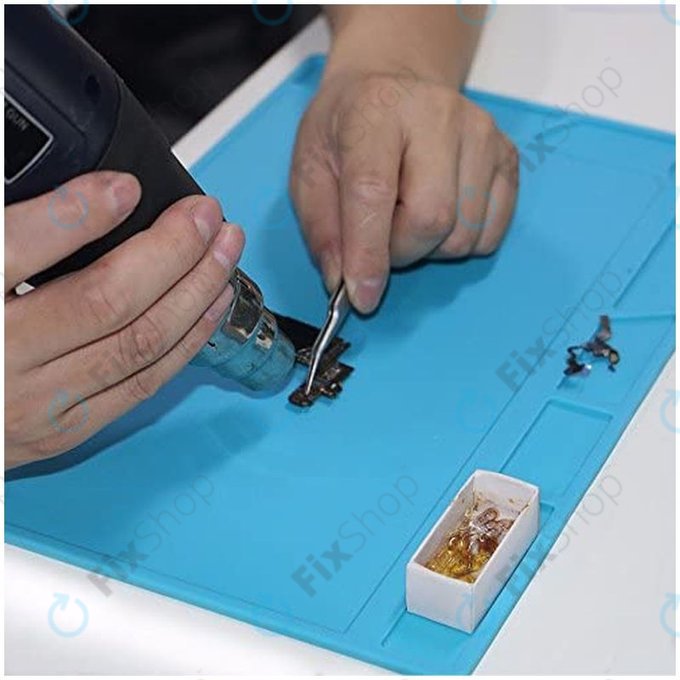 ESD Antistatična, toplotno odporna silikonska podloga - 34 x 23 cm