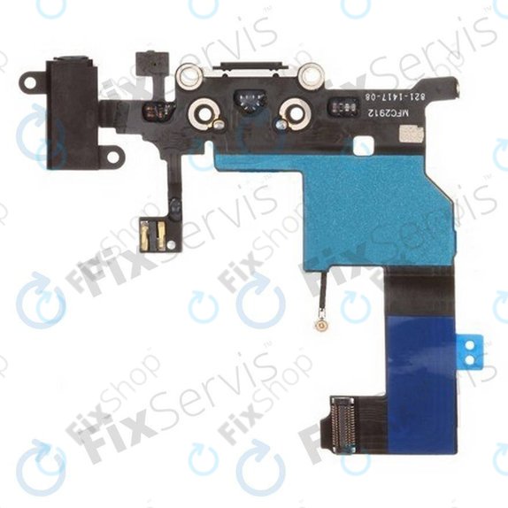 Apple iPhone 5 - Priključek za polnjenje + priključek Jack + mikrofon + Flex kabel (White)