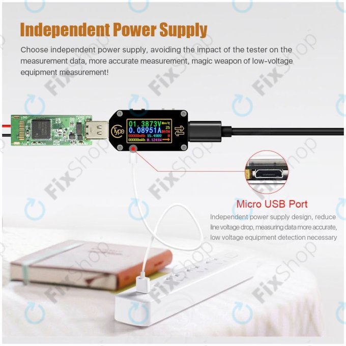 Joy-it JT-TC66C - večnamenski multimeter (USB-C)