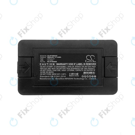 Rowenta Explorer-series, Smart Force Essential-series, Tefal Explorer-series - Baterija RS-RT900866 Li-Ion 14.4V 2600mAh HQ
