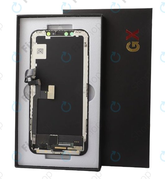 Zaslon Hard OLED za iPhone 11 Pro Max, Steklo na dotik z okvirjem, FixPremium