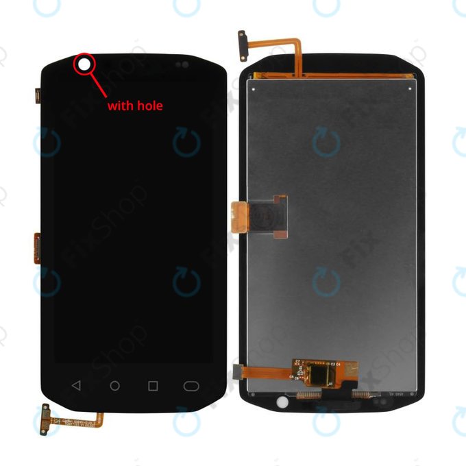 Zebra TC70, TC72, TC75, TC77 - LCD zaslon + steklo na dotik TFT (brez izreza)