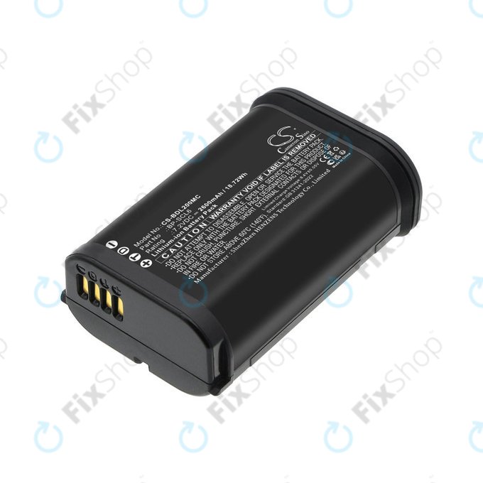 Baterija za Leica Q2, Q3, SL2, SL2s, 2600mAh, Li-Ion, 7.2V, BP-SCL6, HQ