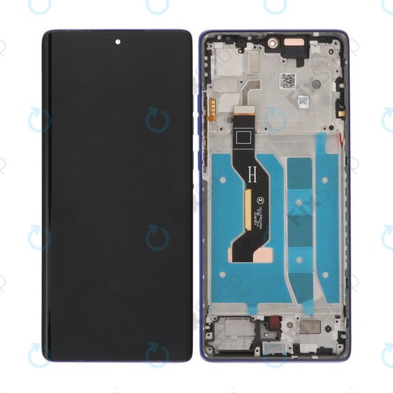 Motorola Moto G85 5G XT2427-3 - LCD zaslon + steklo na dotik + okvir (Cobalt Blue) TFT