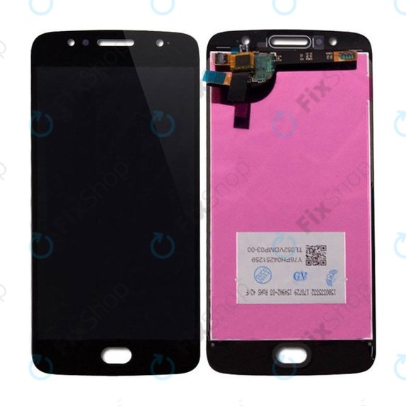 Motorola Moto G5S XT1794 - LCD zaslon + steklo na dotik (Black) TFT