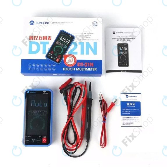Sunshine DT-21N - Multimeter na dotik