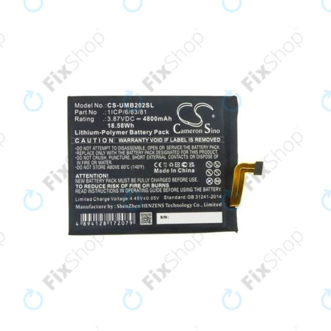 Umidigi Bison, Plus - Baterija 1ICP/6/63/81 4800mAh HQ