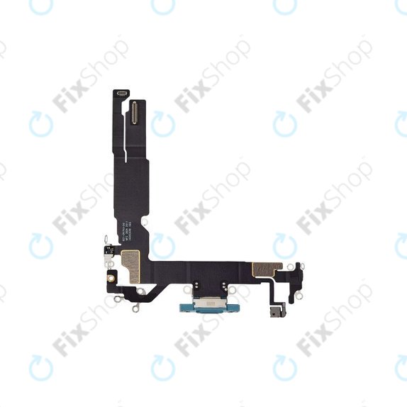 Apple iPhone 16 - Priključek za polnjenje + Flex kabel (Teal)