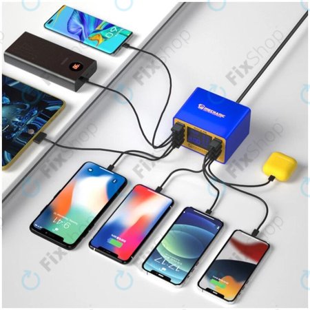 Mechanic iCharge 8M - servisna USB polnilna postaja z USB-C in USB 3.0