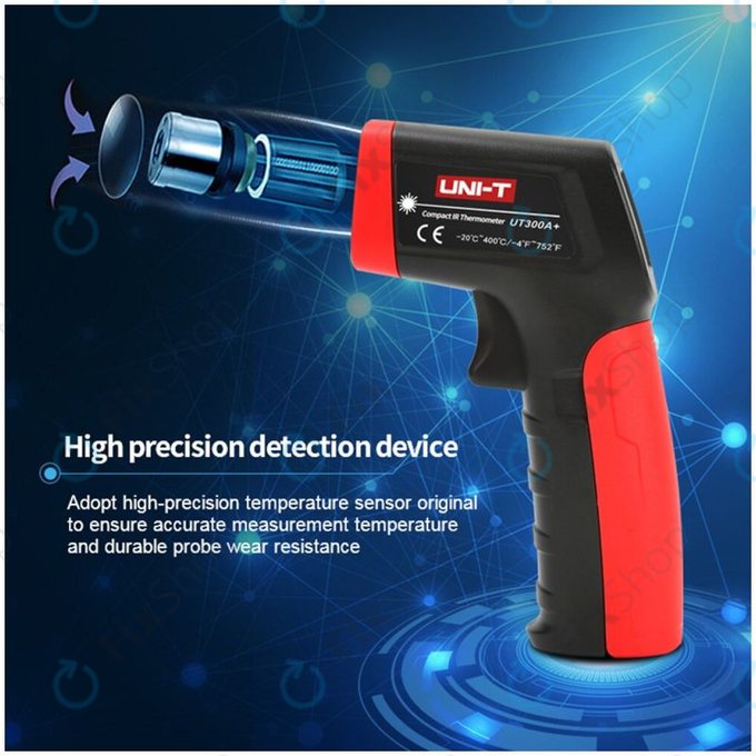 UNI-T UT300A+ - Brezkontaktni termometer