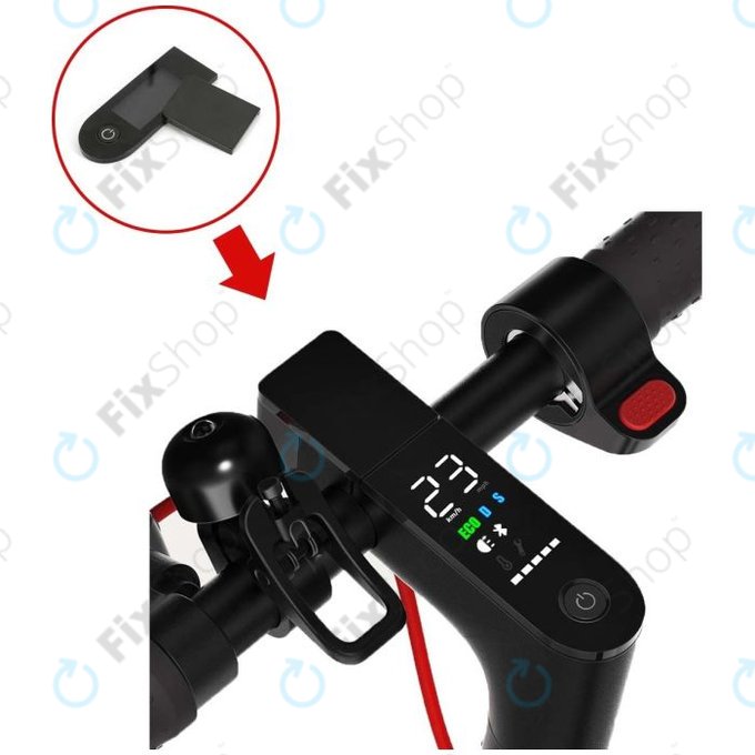 Xiaomi Mi Electric Scooter 1S, Essential, Pro, Pro 2 - Zgornji pokrov zaslona