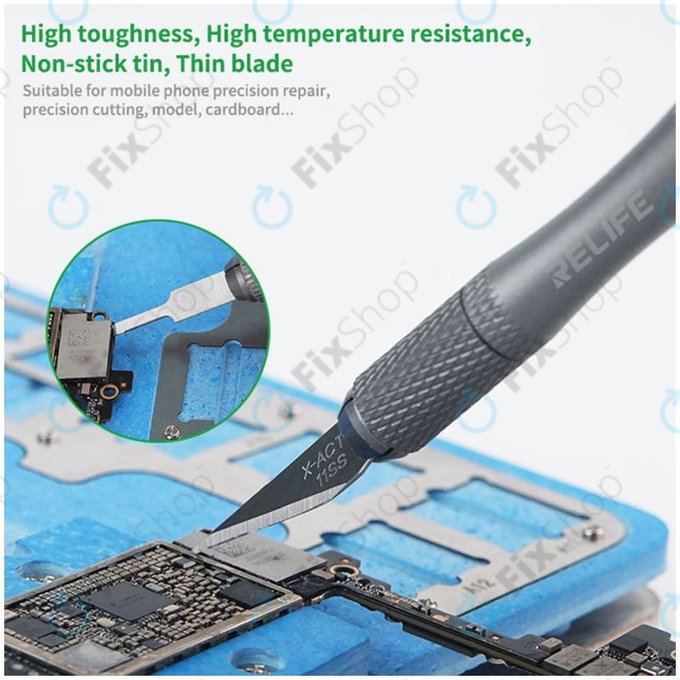 Relife RL-101B - Rezila z ročajem za odstranjevanje lepila 8v1