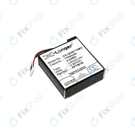 Baterija za Gopro Hero 7 Silver, White, 1100mAh, Li-Ion, 3.85V, SPTM1B, HQ