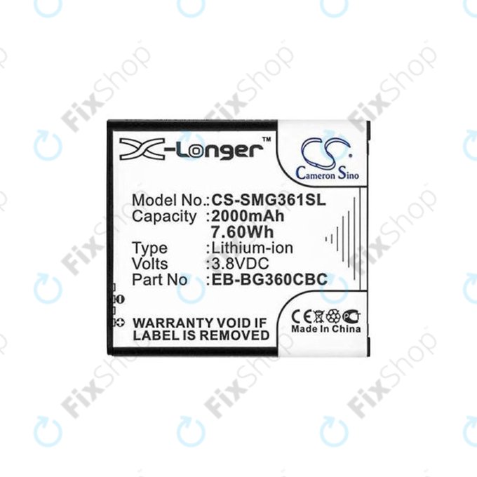 Samsung Galaxy Core Prime G360F - Baterija EB-BG360BBE 2000mAh HQ