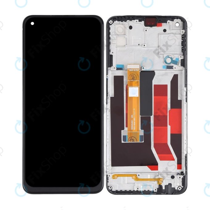 Oppo A72 - LCD zaslon + steklo na dotik + okvir - REF-OPPOA7201 Genuine Service Pack