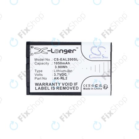 Baterija za Emporia Essence Plus, Talk comfort, V20, 1050mAh, Li-Ion, 3.7V, AK-RL2, HQ