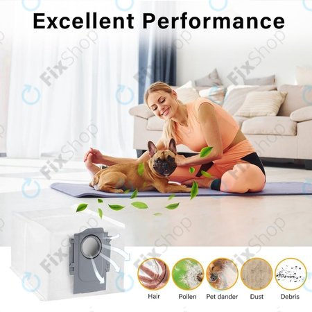 Xiaomi Roborock Qrevo Curv, Qrevo Edge, S8 MaxV Ultra, S8 Max Ultra, Saros 10, Saros 10R, QV-series - Vrečka za sesalnik