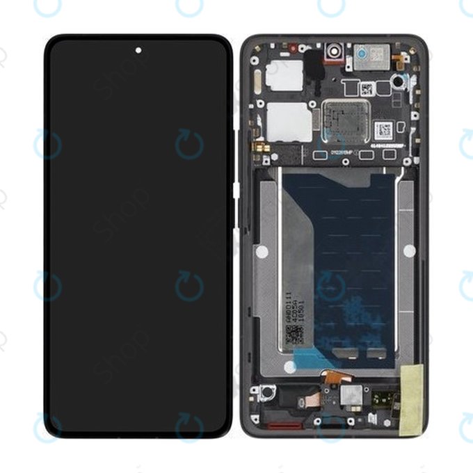 Xiaomi Poco F7 Ultra 5G - LCD zaslon + steklo na dotik + okvir (Black) - 5600150O11U00 Genuine Service Pack